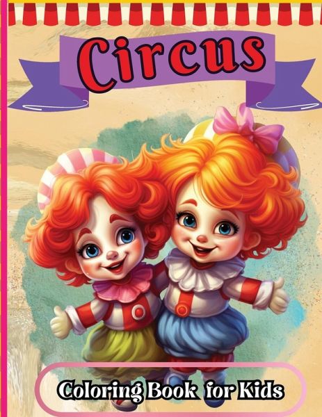 Clown Coloring Book For Kids