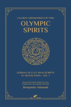 Cover 5 Early Grimoires of The Olympic Spirits