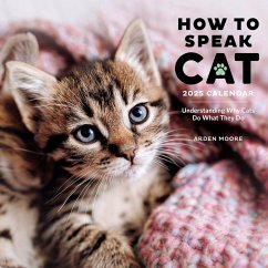 Cover How to Speak Cat Wall Calendar 2025
