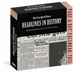 Cover The New York Times Headlines in History Page-A-Day(r) Calendar 2025