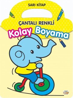 Cover Cantali Renkli Kolay Boyama- Sari Kitap