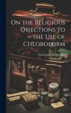 Cover On the Religious Objections to the use of Chloroform