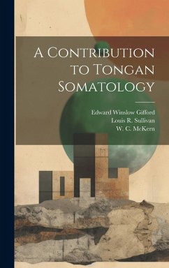 Cover A Contribution to Tongan Somatology