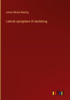 Cover Latinsk sproglaere til skolebrug