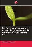 Efeitos dos sistemas de produção no crescimento do pimentão (C. annum L.)