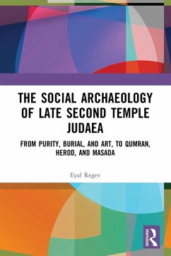 Cover The Social Archaeology of Late Second Temple Judaea