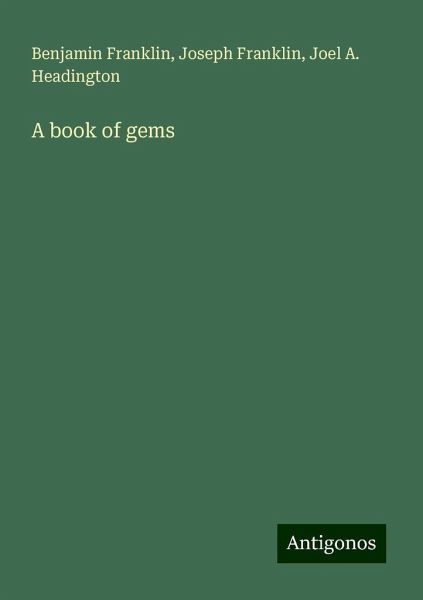 A book of gems A book of gems