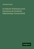 De leidsche Professoren en de Executeurs der Dordtsche Nalatenschap: Verweerschrift