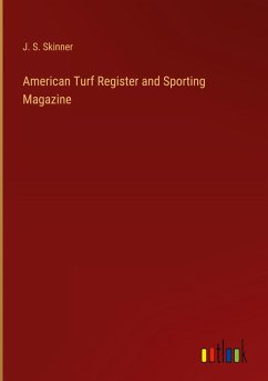 Cover American Turf Register and Sporting Magazine