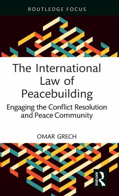 Cover The International Law of Peacebuilding