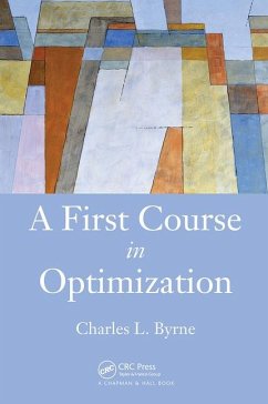 Cover A First Course in Optimization