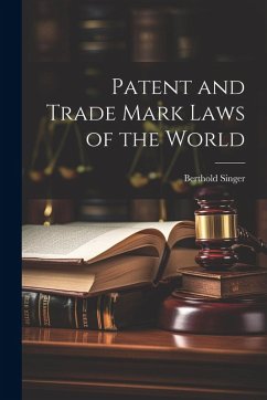 Cover Patent and Trade Mark Laws of the World