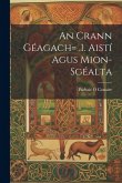 An Crann Géagach= .1. Aistí Agus Mion-sgéalta An Crann Géagach= .1. Aistí Agus Mion-sgéalta