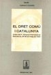 Dret comu a Catalunya, el - Bild 1