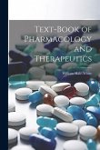 Text-book of Pharmacology and Therapeutics