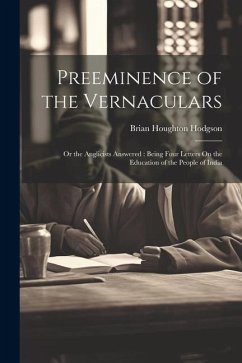 Cover Preeminence of the Vernaculars