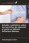 Estudio cualitativo sobre los servicios de atención al parto en Bibiani Anhwiaso Bekwai