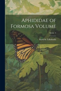 Cover Aphididae of Formosa Volume; Series 4