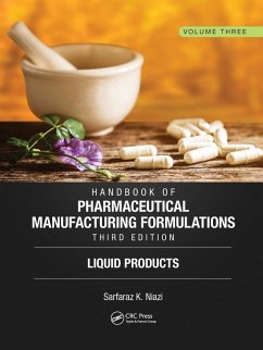 Cover Handbook of Pharmaceutical Manufacturing Formulations, Third Edition