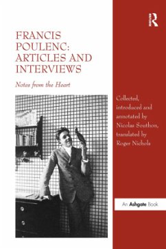Cover Francis Poulenc: Articles and Interviews