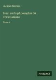 Essai sur la philosophie du Christianisme