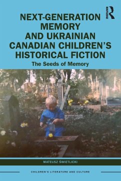 Cover Next-Generation Memory and Ukrainian Canadian Children's Historical Fiction