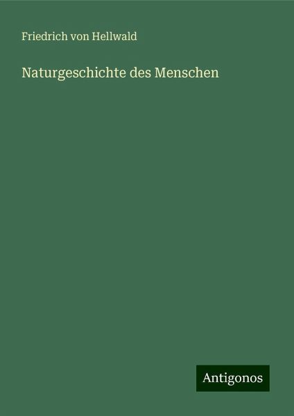 Naturgeschichte des Menschen