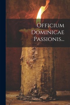Cover Officium Dominicae Passionis...