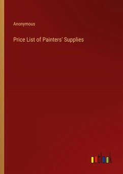 Price List of Painters' Supplies