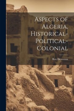 Cover Aspects of Algeria, Historical-Political-Colonial