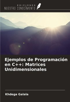 Ejemplos de Programación en C++: Matrices Unidimensionales - Galala, Khdega