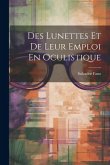 Des Lunettes Et De Leur Emploi En Oculistique