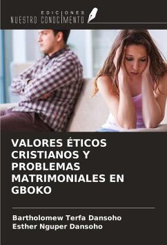 Cover VALORES ÉTICOS CRISTIANOS Y PROBLEMAS MATRIMONIALES EN GBOKO