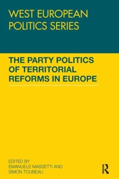 Cover The Party Politics of Territorial Reforms in Europe