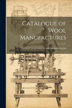 Cover Catalogue of Wool Manufactures