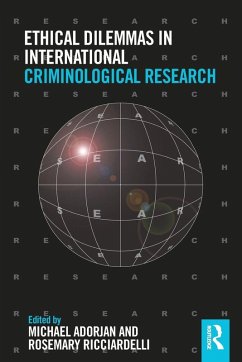Cover Ethical Dilemmas in International Criminological Research