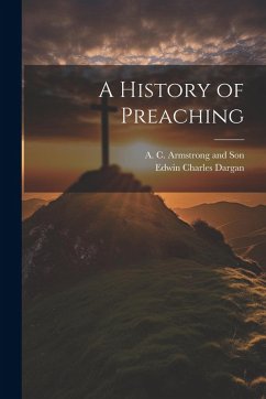 Cover A History of Preaching