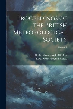 Cover Proceedings of the British Meteorological Society; Volume 1
