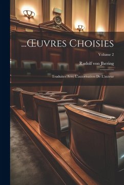 Cover ...OEuvres Choisies