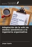 Adaptación de la wiki de medios semánticos a la ingeniería organizativa Adaptación de la wiki de medios semánticos a la ingeniería organizativa