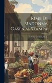 Rime di Madonna Gaspara Stampa