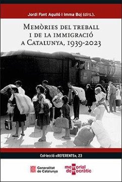Cover Memòries del treball i de la immigració a Catalunya, 1939-2023