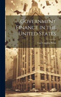 Cover Government Finance in the United States