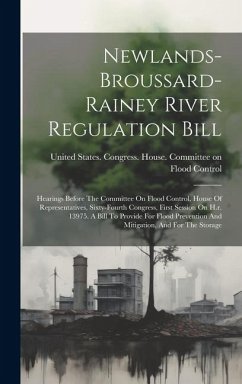 Newlands-broussard-rainey River Regulation Bill: Hearings Before The Committee On Flood Control, House Of Representatives, Sixty-fourth Congress, Firs