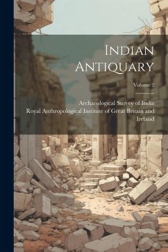 Cover Indian Antiquary; Volume 2