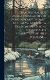 Grammatikaliska Anmärkningar Öfver Kongospråket Sådant Det Talas I Mellersta Delen Af Den Nedre Kongodalen Utarbetade Af Nils Westlind... Grammatikaliska Anmärkningar Öfver Kongospråket Sådant Det Talas I Mellersta Delen Af Den Nedre Kongodalen Utarbetade Af Nils Westlind...
