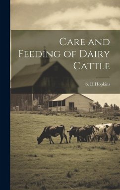 Cover Care and Feeding of Dairy Cattle