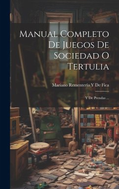Cover Manual Completo De Juegos De Sociedad O Tertulia