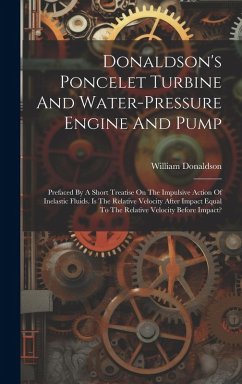Cover Donaldson's Poncelet Turbine And Water-pressure Engine And Pump
