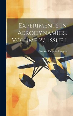 Cover Experiments in Aerodynamics, Volume 27, issue 1